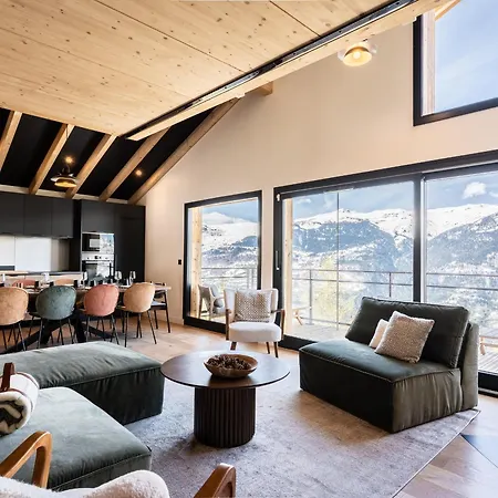 Chalet Neuf A La Plagne, Acces Direct Aux Pistes, Sauna, Parking, 5 - Fr-1-755-39