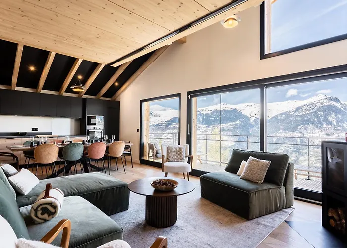 Chalet Neuf A La Plagne, Acces Direct Aux Pistes, Sauna, Parking, 5 - Fr-1-755-39 La Plagne